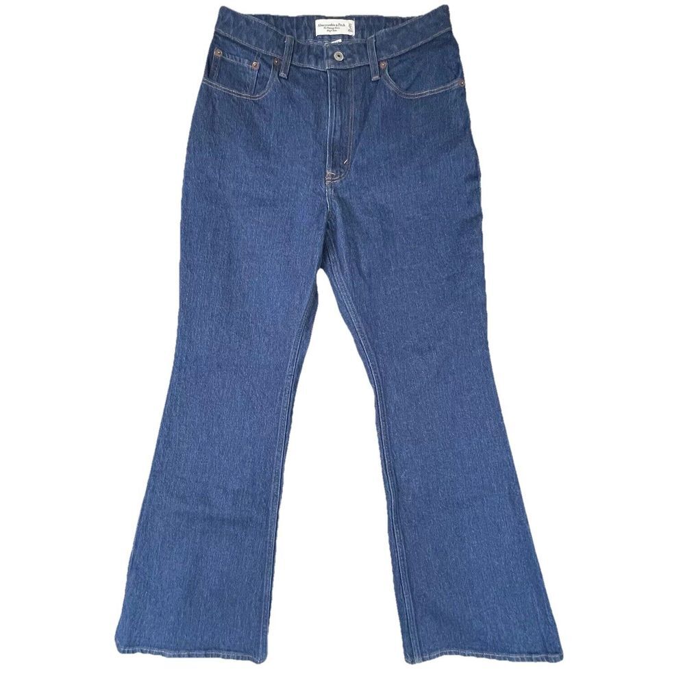 Abercrombie & Fitch Jeans Size 27/4S Vintage Flare High Rise Curve Love NWT
